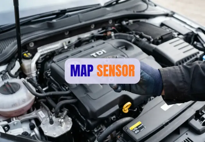 Mechanik sprawdza czujnik ciśnienia w kolektorze dolotowym (MAP sensor). Objawy awarii mogą być różne.