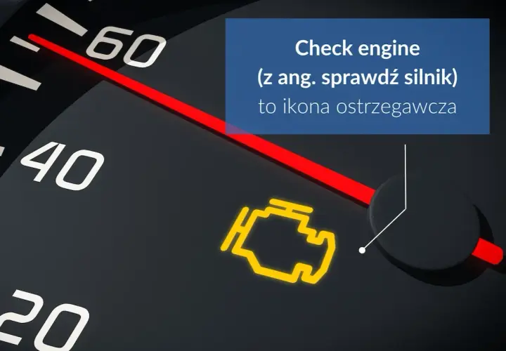 Kontrolka "Check engine" (sprawdź silnik) świeci się na desce rozdzielczej. Może to oznaczać problem z zaworem EGR.