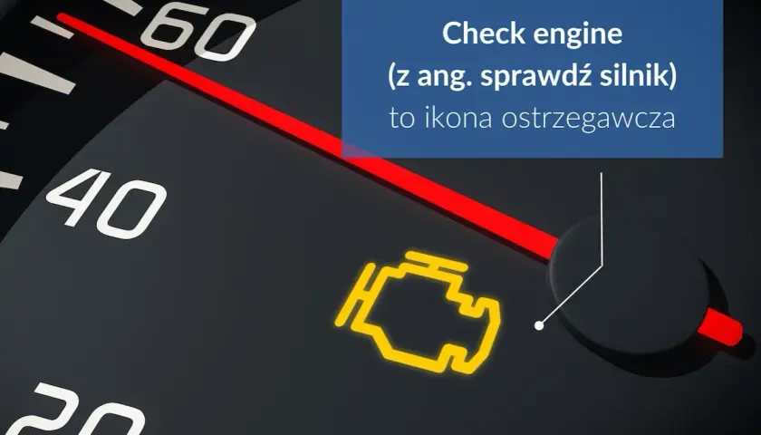 Kontrolka "Check engine" (sprawdź silnik) świeci się na desce rozdzielczej. Może to oznaczać problem z zaworem EGR.