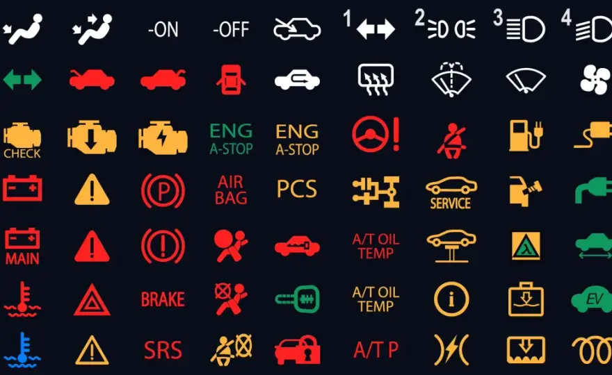 Kontrolki świateł w samochodzie - co oznaczają symbole?