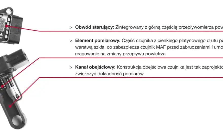 Objawy awarii przepływomierza - jak sprawdzić czujnik MAF?