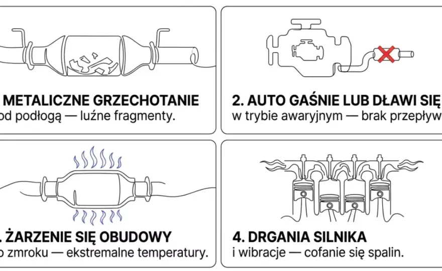 Jak sprawdzić, czy katalizator jest zapchany? Objawy i testy