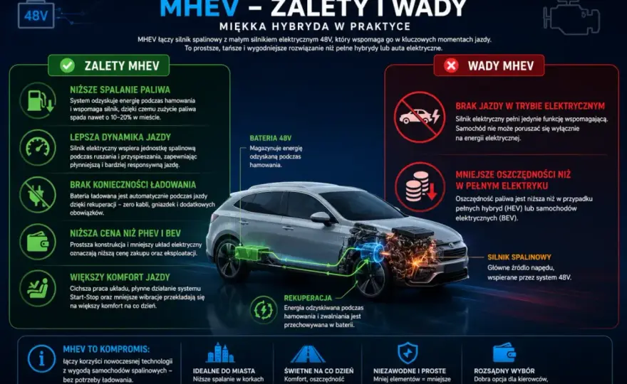 Miękka hybryda MHEV - jak działa i czy warto ją kupić?