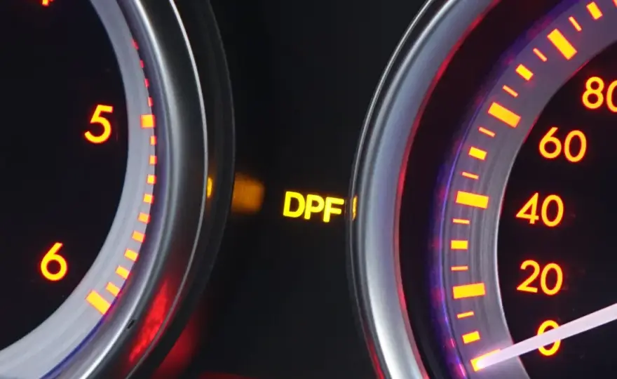 Kontrolka DPF - kiedy wypalać filtr, a kiedy jechać do warsztatu?