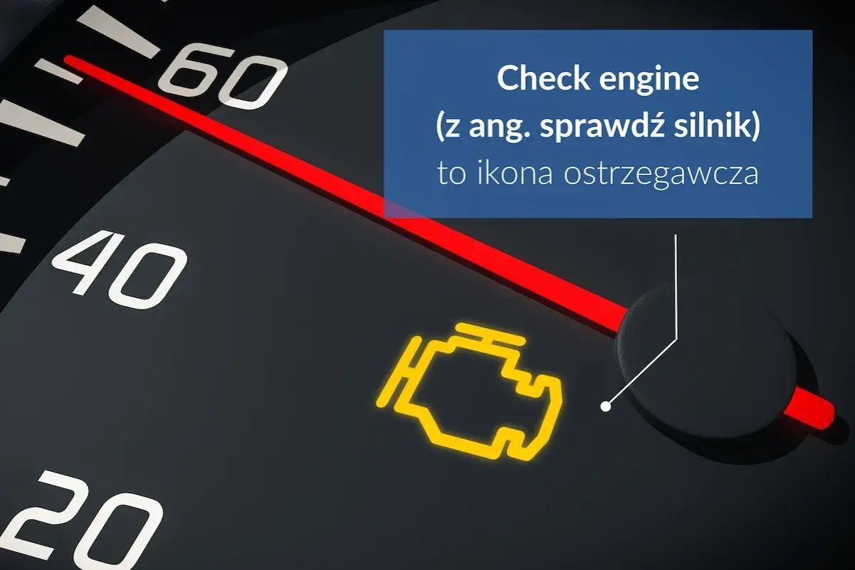 Kontrolka "Check engine" (sprawdź silnik) świeci się na desce rozdzielczej. Może to oznaczać problem z zaworem EGR.